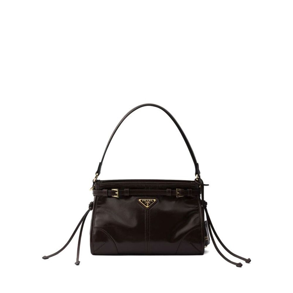 Prada Women Prada Bonnie Small Leather Handbag